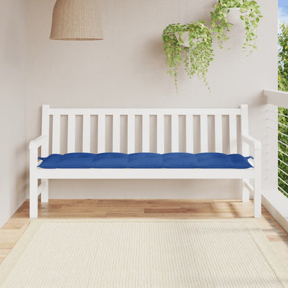 vidaXL Gartenbank-Auflage Königsblau 180x50x7 cm Oxford-Gewebe