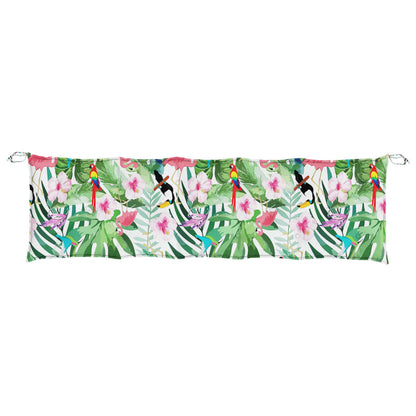vidaXL Coussin de banc de jardin multicolore 180x50x7 cm Tissu Oxford