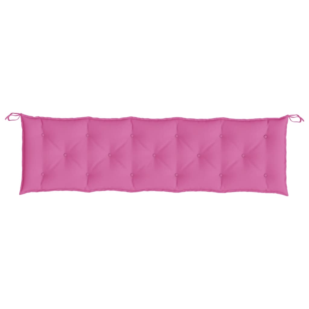 vidaXL Gartenbank-Auflage Rosa 180x50x7 cm Oxford-Gewebe
