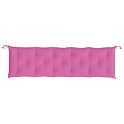 vidaXL Gartenbank-Auflage Rosa 180x50x7 cm Oxford-Gewebe