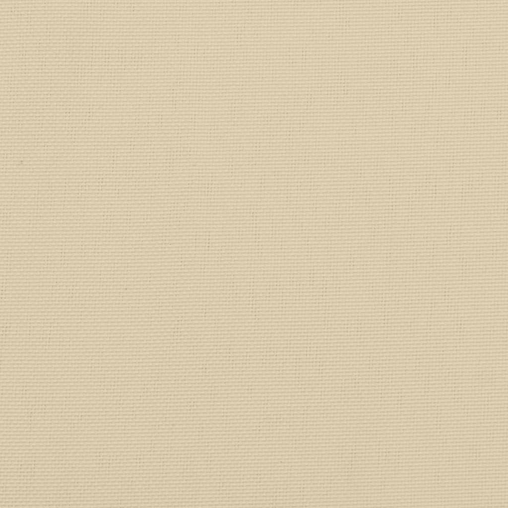 Gartenbank-Auflage Beige 200x50x7 cm Oxford-Gewebe