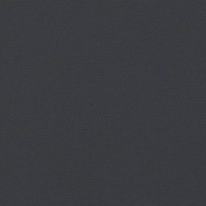vidaXL Coussin de banc de jardin noir 200x50x7 cm en tissu Oxford