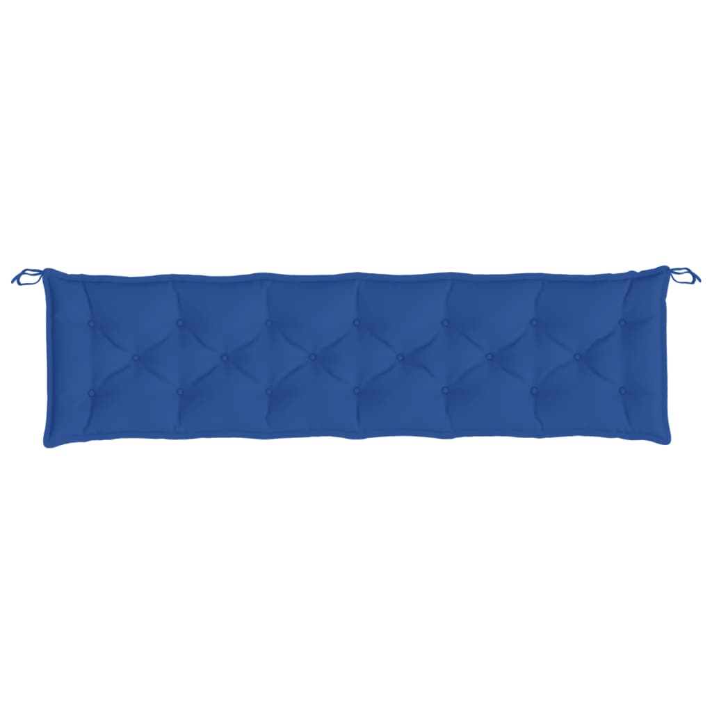 vidaXL Gartenbank-Auflage Königsblau 200x50x7 cm Oxford-Gewebe