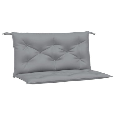 vidaXL Coussins de banc de jardin 2 pcs Gris 100x50x7 cm Tissu Oxford