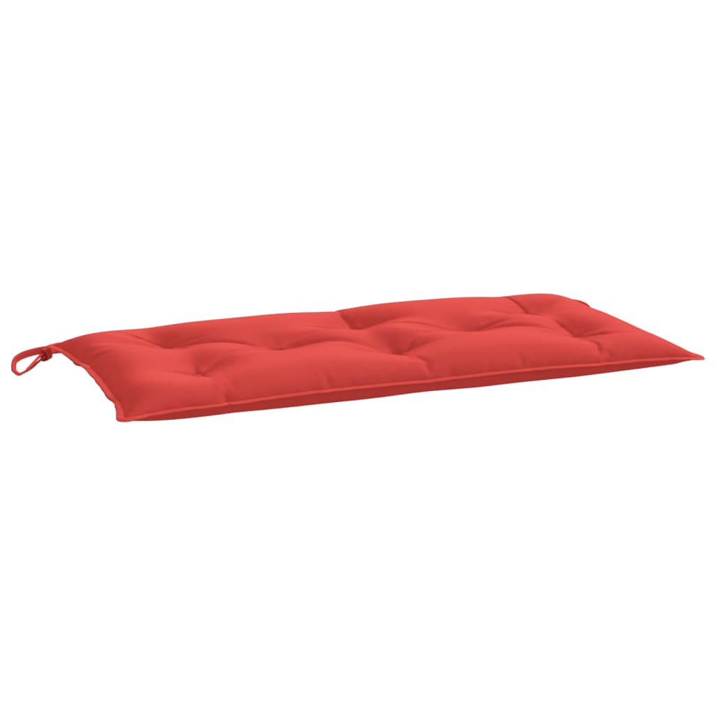 vidaXL Gartenbank-Auflagen 2 Stk. Rot 100x50x7 cm Oxford-Gewebe