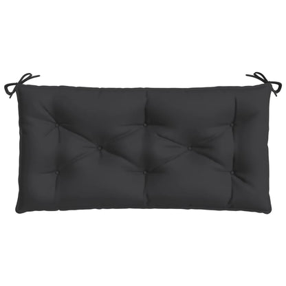 vidaXL Gartenbank-Auflagen 2 Stk. Schwarz 100x50x7 cm Oxford-Gewebe