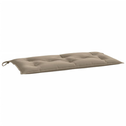 vidaXL Gartenbank-Auflagen 2 Stk. Taupe 100x50x7 cm Oxford-Gewebe
