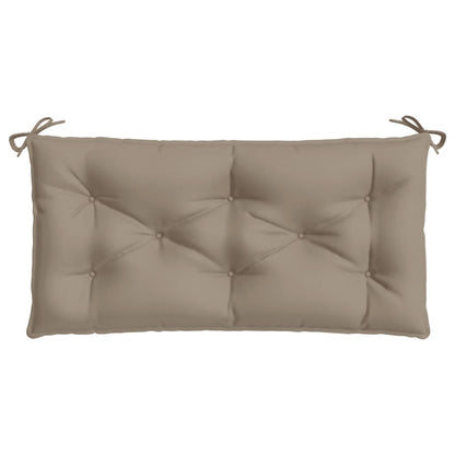 vidaXL Gartenbank-Auflagen 2 Stk. Taupe 100x50x7 cm Oxford-Gewebe