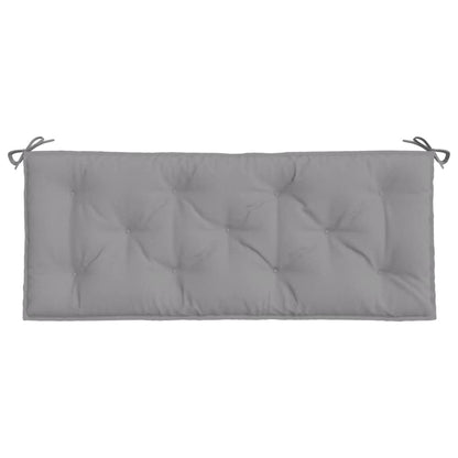 vidaXL Gartenbank-Auflagen 2 Stk. Grau 120x50x7 cm Oxford-Gewebe