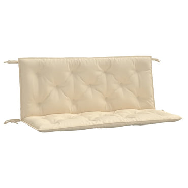 vidaXL Coussins pour banc de jardin 2 pcs Beige 120x50x7 cm Tissu Oxford