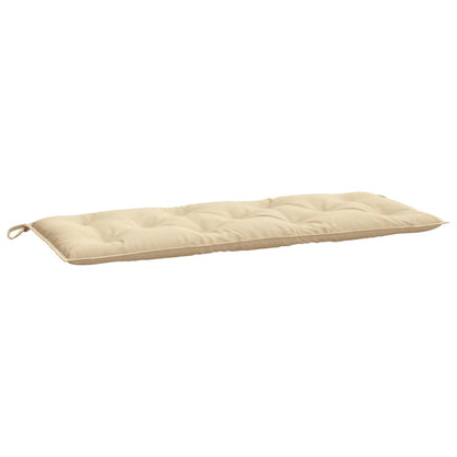 vidaXL Coussins pour banc de jardin 2 pcs Beige 120x50x7 cm Tissu Oxford