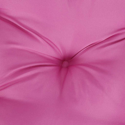 vidaXL Coussins de banc de jardin 2 pcs Rose 120x50x7 cm Tissu
