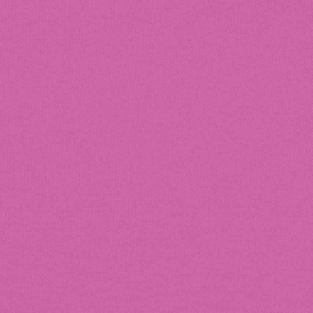 vidaXL Coussins de banc de jardin 2 pcs Rose 120x50x7 cm Tissu