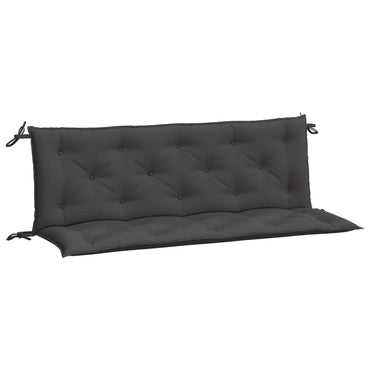 vidaXL Gartenbank-Auflagen 2 Stk. Anthrazit 150x50x7 cm Oxford-Gewebe