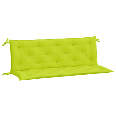 vidaXL Gartenbank-Auflagen 2 Stk. Hellgrün 150x50x7 cm Oxford-Gewebe