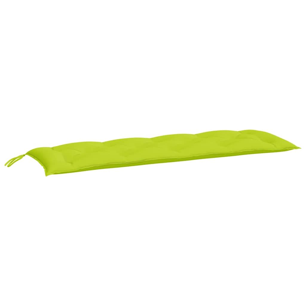 vidaXL Gartenbank-Auflagen 2 Stk. Hellgrün 150x50x7 cm Oxford-Gewebe