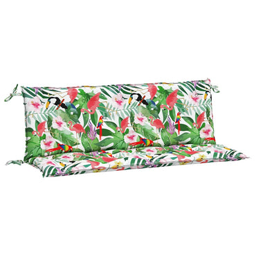 vidaXL Coussins pour banc de jardin 2 pcs Multicolore 150x50x7 cm Tissu