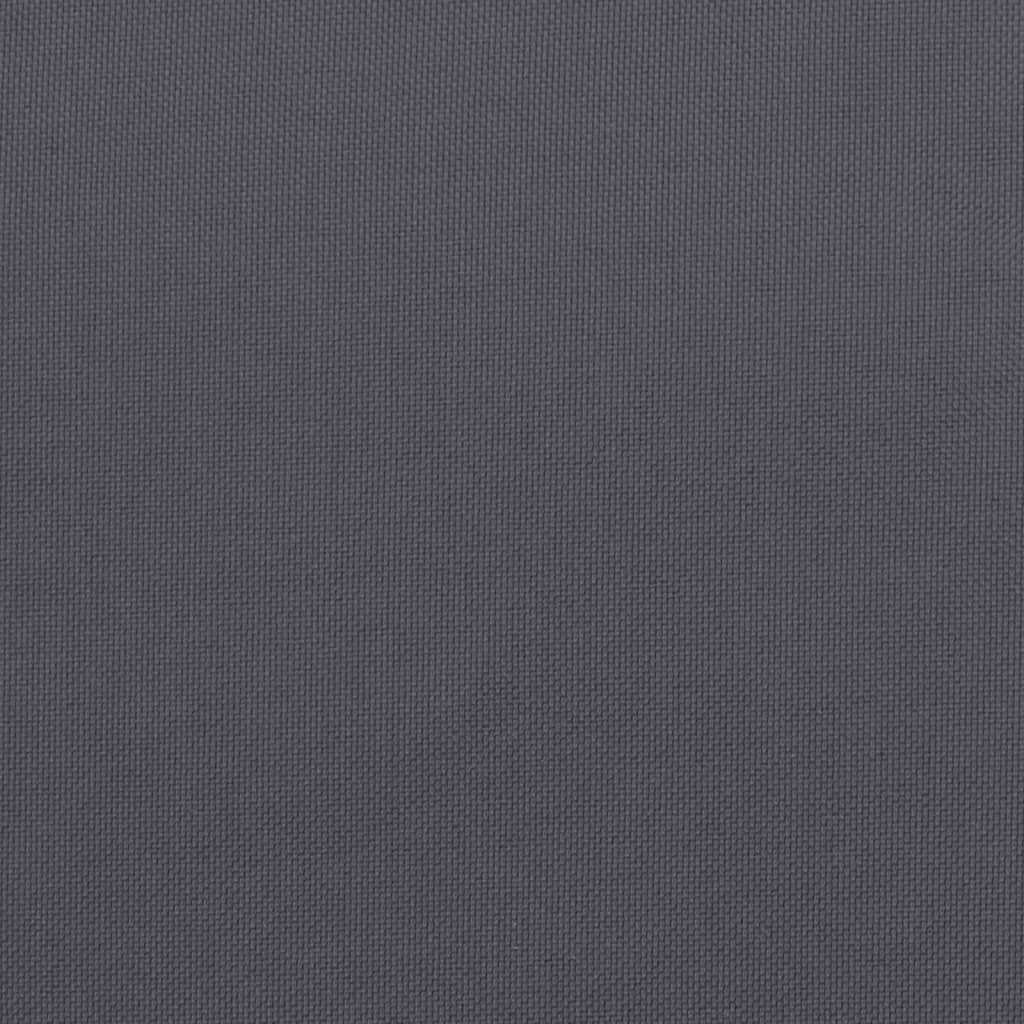 vidaXL Gartenbank-Auflagen 2 Stk. Anthrazit 180x50x7 cm Oxford-Gewebe