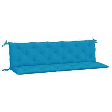 vidaXL Gartenbank-Auflagen 2 Stk. Hellblau 180x50x7 cm Oxford-Gewebe