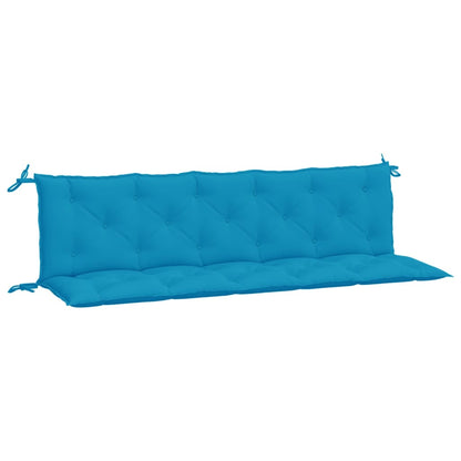 vidaXL Gartenbank-Auflagen 2 Stk. Hellblau 180x50x7 cm Oxford-Gewebe