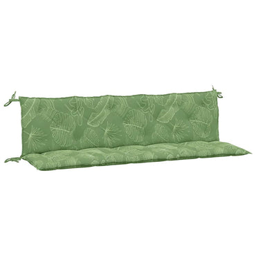 vidaXL Gartenbank-Auflagen 2 Stk. Bluttmuster Oxford-Gewebe