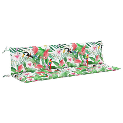 vidaXL Gartenbank-Auflagen 2 Stk. Mehrfarbig 200x50x7 cm Stoff