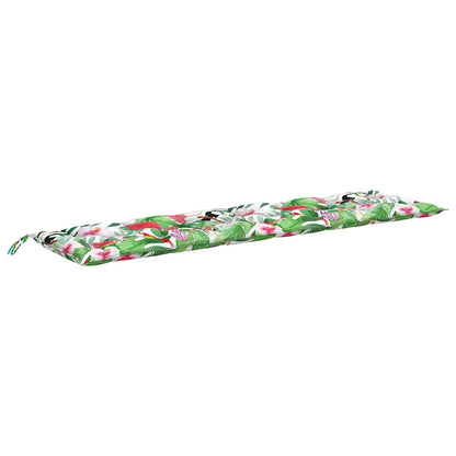vidaXL Gartenbank-Auflagen 2 Stk. Mehrfarbig 200x50x7 cm Stoff