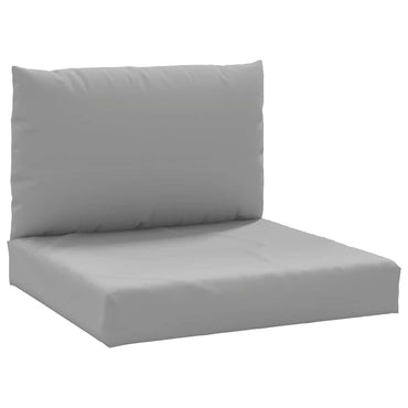 vidaXL Coussins de palette 2 pcs Gris Tissu Oxford