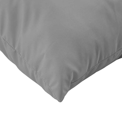 vidaXL Coussins de palette 2 pcs Gris Tissu Oxford