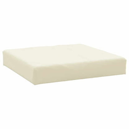 vidaXL Coussins de palette 2 pcs Crème Tissu Oxford