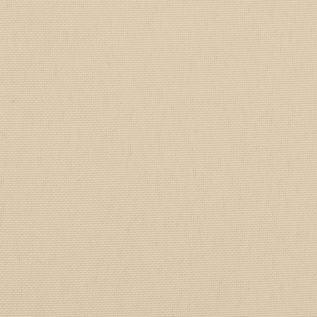 vidaXL Coussins de palette 2 pcs Tissu Oxford Beige