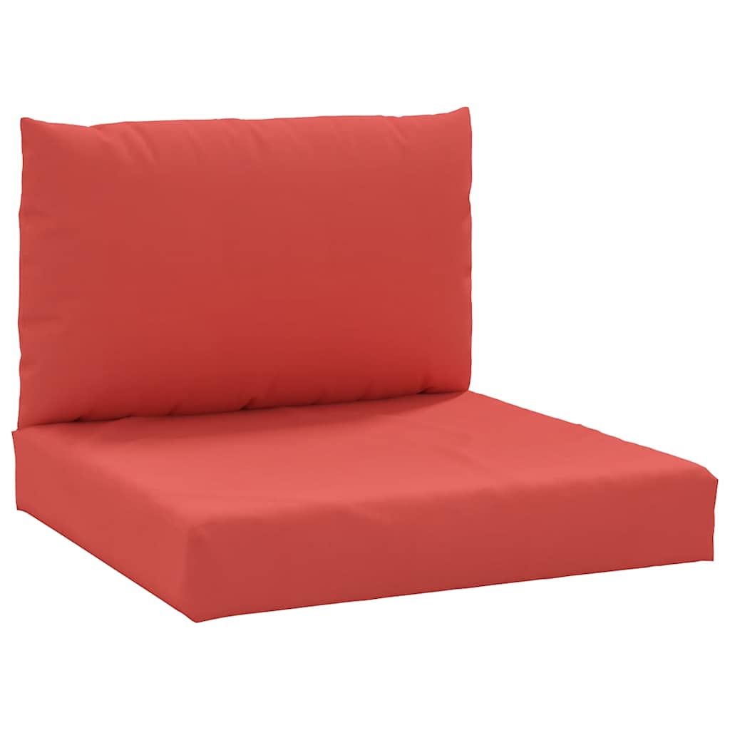 vidaXL Palettenkissen 2-tlg. Rot Oxford-Gewebe