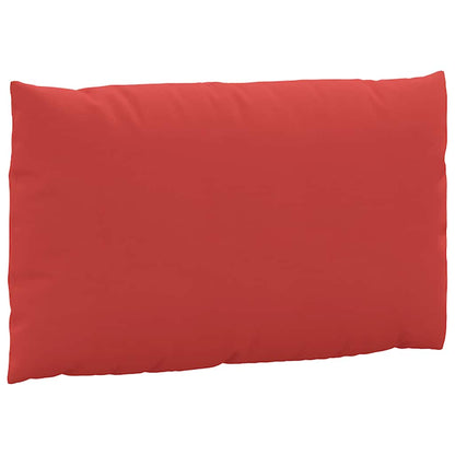 vidaXL Palettenkissen 2-tlg. Rot Oxford-Gewebe