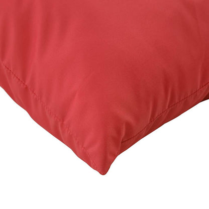 vidaXL Palettenkissen 2-tlg. Rot Oxford-Gewebe
