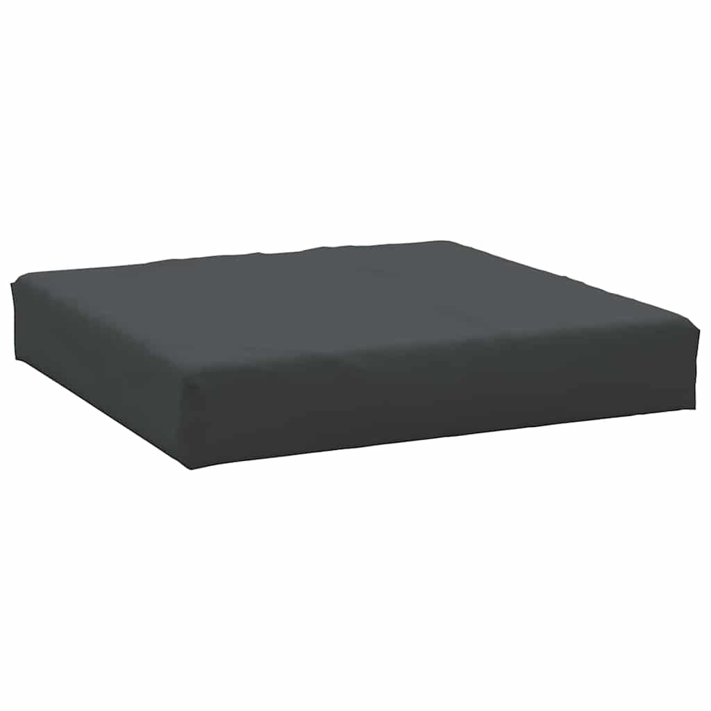 vidaXL Coussins pour palettes 2 pcs Noir Tissu Oxford