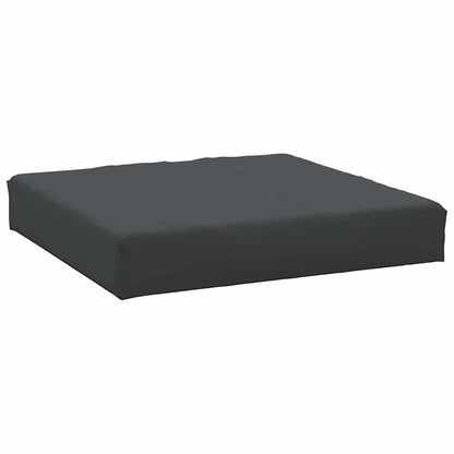 vidaXL Coussins pour palettes 2 pcs Noir Tissu Oxford