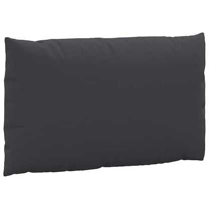 vidaXL Coussins pour palettes 2 pcs Noir Tissu Oxford