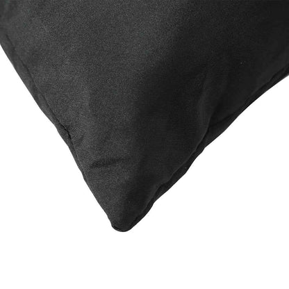 vidaXL Coussins pour palettes 2 pcs Noir Tissu Oxford