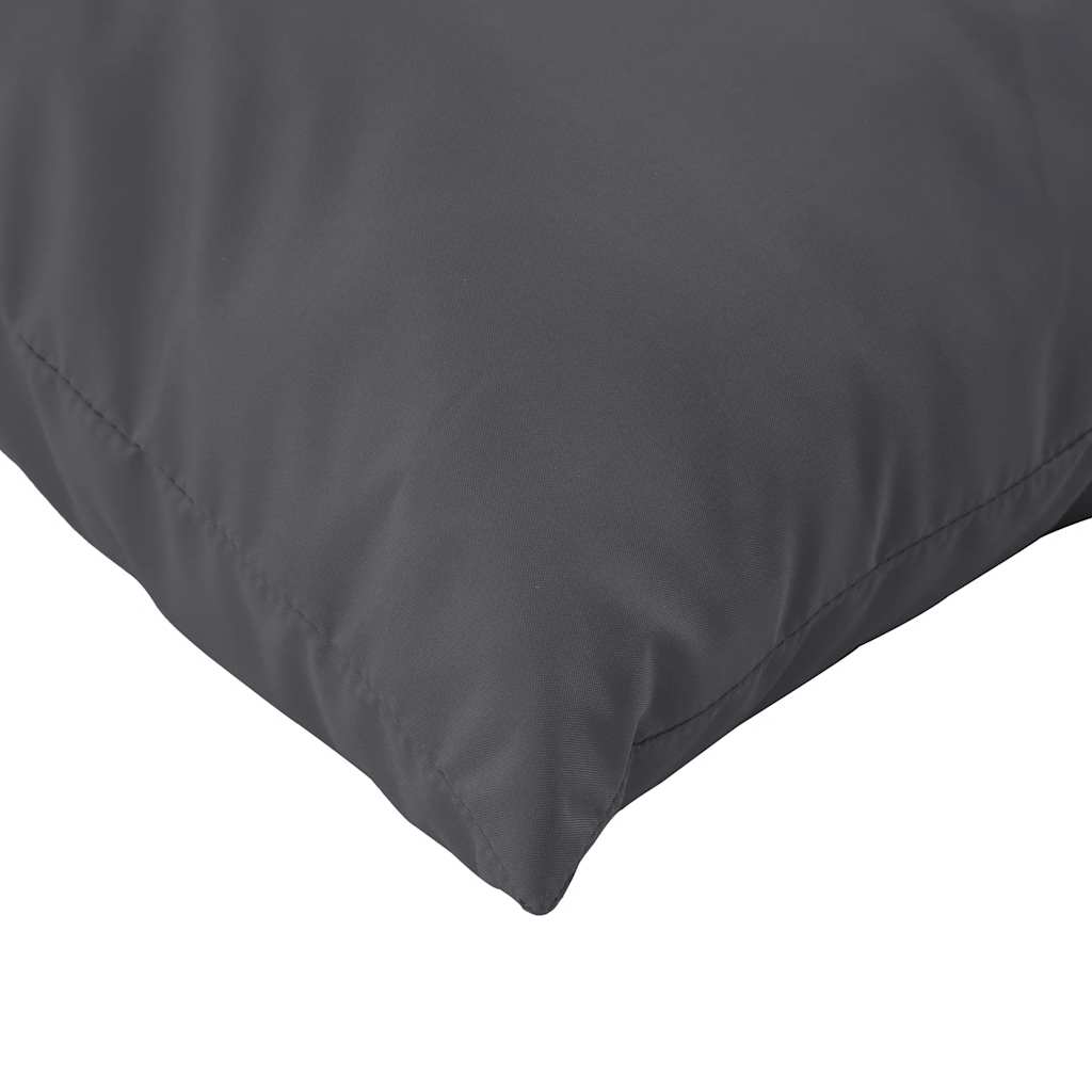 vidaXL Coussins de palette 3 pcs Anthracite Tissu Oxford