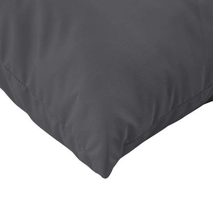 vidaXL Coussins de palette 3 pcs Anthracite Tissu Oxford