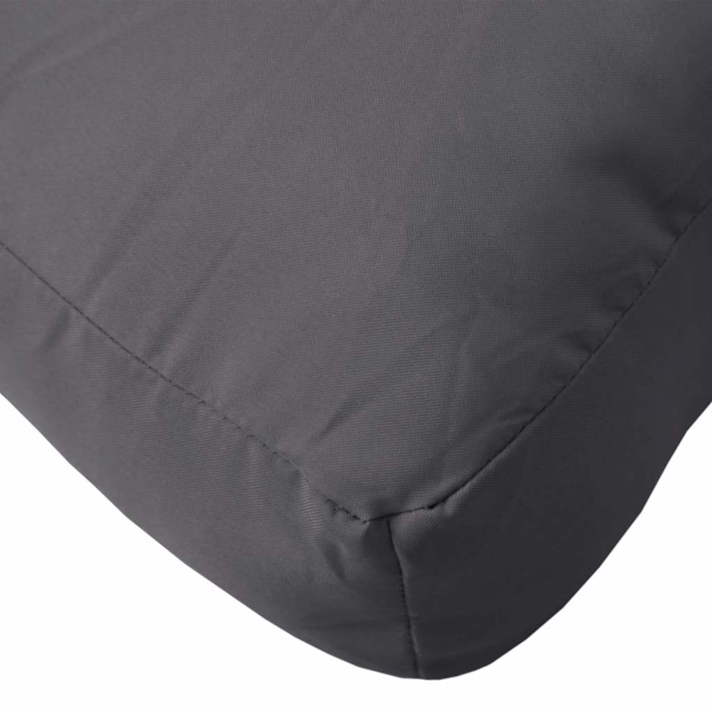 vidaXL Coussins de palette 3 pcs Anthracite Tissu Oxford