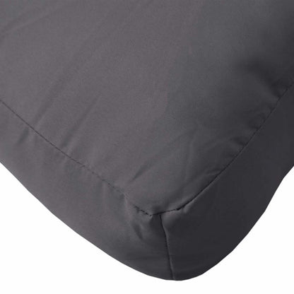 vidaXL Coussins de palette 3 pcs Anthracite Tissu Oxford