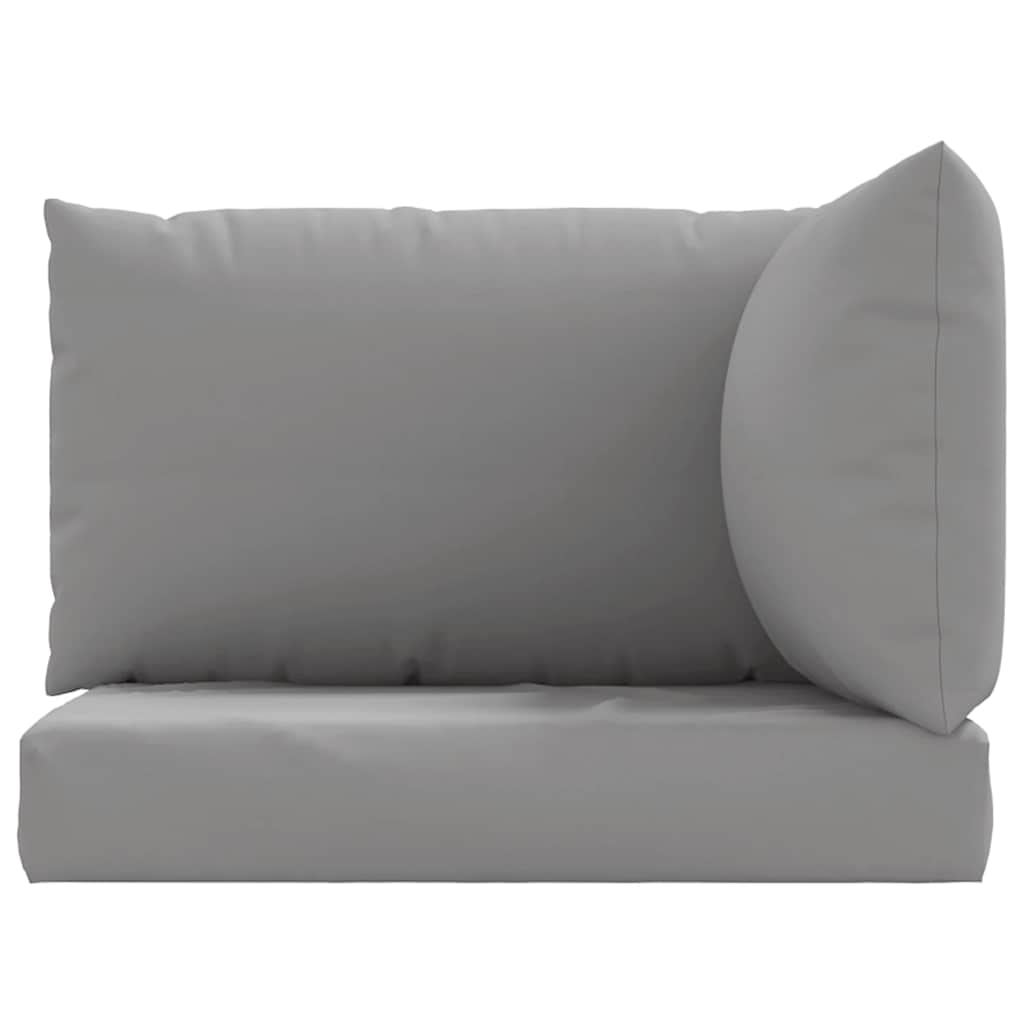 vidaXL Coussins de palette 3 pcs Gris Tissu Oxford