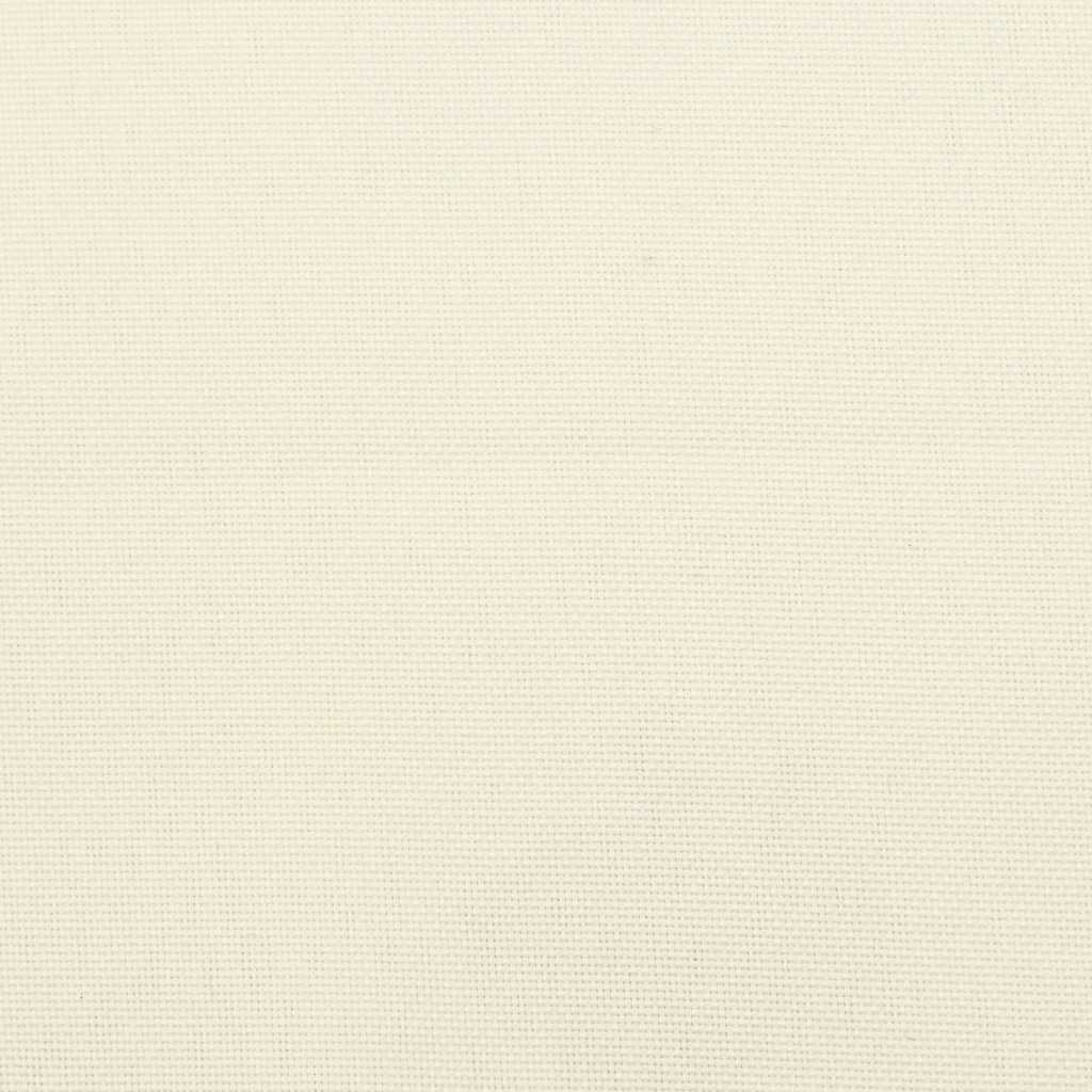 Coussins de palette vidaXL 3 pcs Crème Tissu Oxford