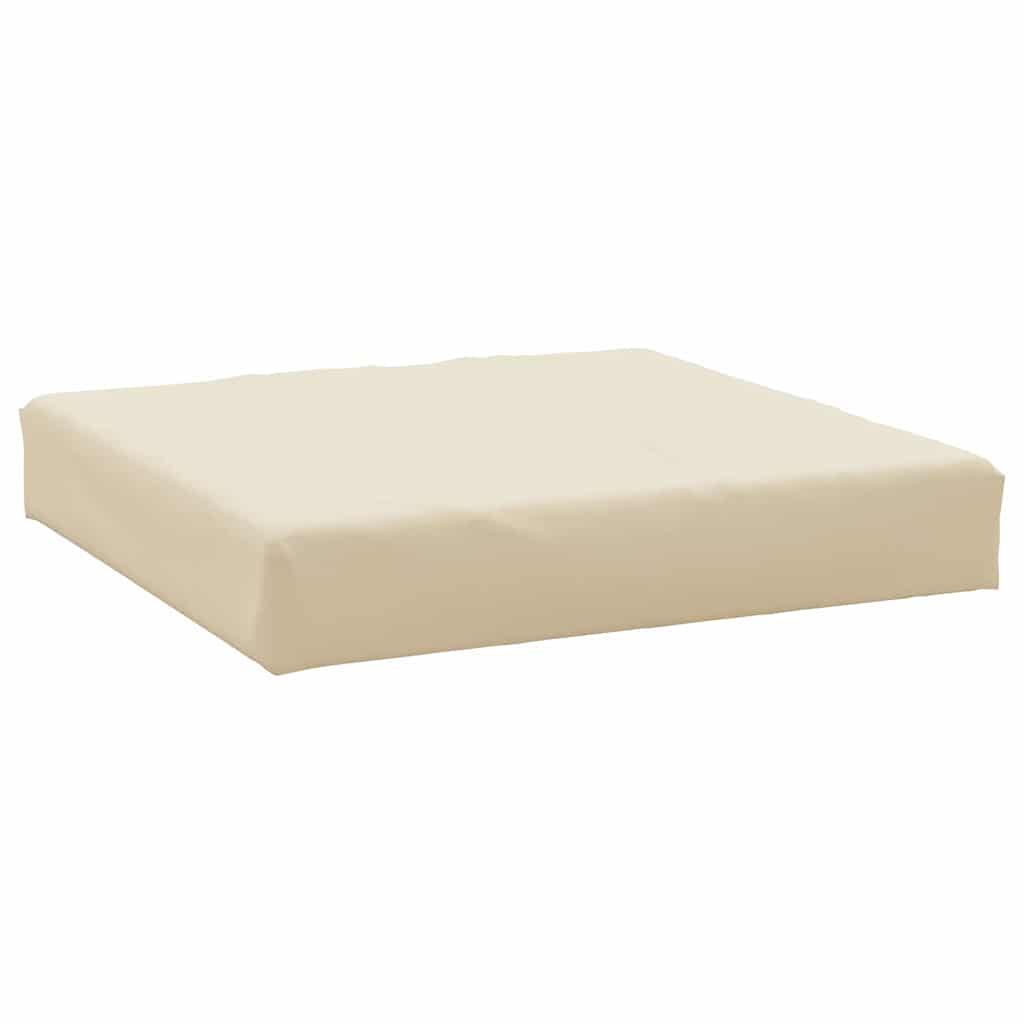 vidaXL Coussins de palette 3 pcs Beige Tissu Oxford