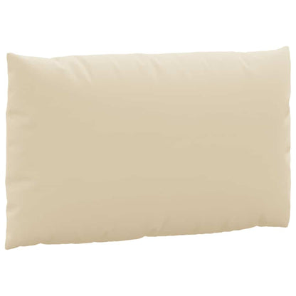 vidaXL Coussins de palette 3 pcs Beige Tissu Oxford