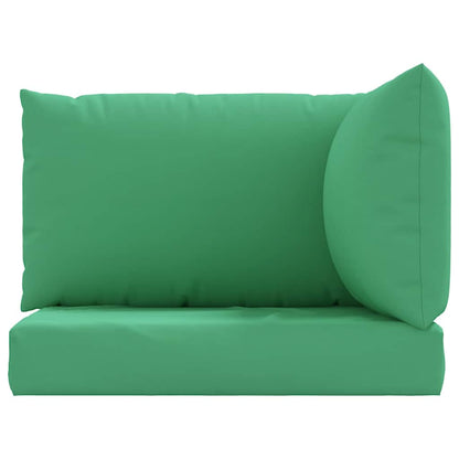 vidaXL Coussins de palette 3 pcs Vert Tissu Oxford