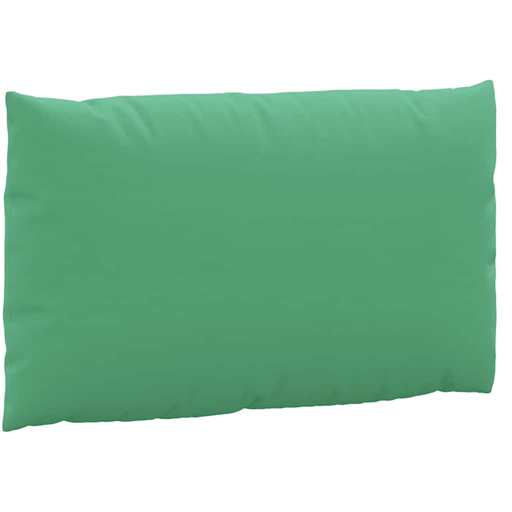 vidaXL Coussins de palette 3 pcs Vert Tissu Oxford