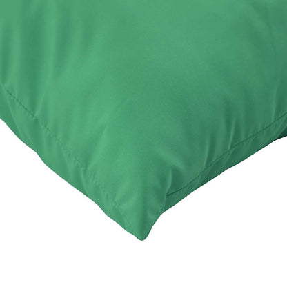 vidaXL Coussins de palette 3 pcs Vert Tissu Oxford