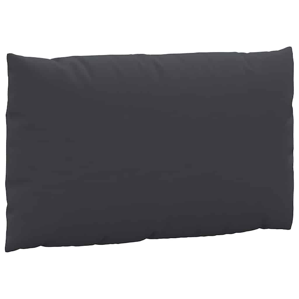 vidaXL Palettenkissen 3-tlg. Schwarz Oxford-Gewebe